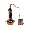 ALAMBIQUE DESTILACION COLUMNA COBRE 1.5 L