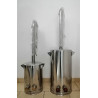 ALAMBIQUE DESTILADOR ACERO 20 L INOXIDABLE DUAL (GAS-ELECTRICO)