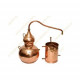 ALAMBIQUE DESTILACION COBRE 1 L
